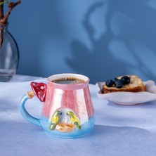 Burada Bulabilirsin Istanbul Porselen Tropikal Kupa 400 ml Pembe
