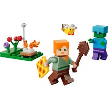 Myg Plus 30732 LEGO Minecraft® Alex'in Kamp Ateşi Çatışması