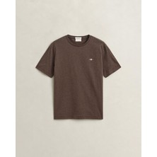 Myg Plus Gant Erkek Kahverengi Regular Fit T-Shirt