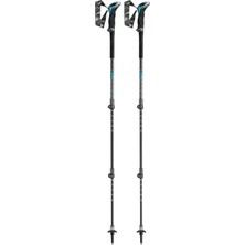 Myg Plus Leki Makalu Lite As Batonlar, Siyah-Koyu Antrasit Petrol, 100-135 cm