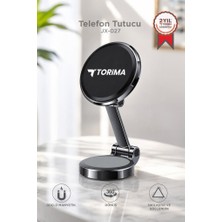 Torima Telefon Tutucu Masaüstü Ayarlanabilir Portatif Oto Aksesuarları JX027 Siyah