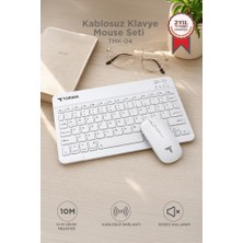 Torima Kablosuz Klavye Mouse Seti TMK04 Beyaz