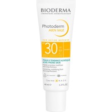 Burada Bulabilirsin Bioderma Photoderm Akn Mat Sivilce Karşıtı Güneş Kremi Yağlı Akne Eğilimli Ciltler Matlaştırıcı Etki 40 ml