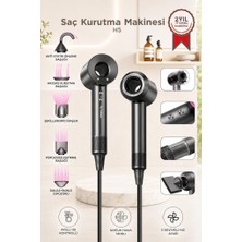 Torima Saç Kurutma Makinesi Güçlü Saç Şekillendirici H5 Gri