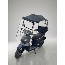 Techmaster Motorsiklet Scooter Tentesi Yağmur Rüzgar Korumalı Gölgelik