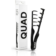 Burada Bulabilirsin Quad Mucizevi Tarak, Bukle Belirginleştirici ve Hacim Verici, Islak ve Kuru Saç Için, Unisex Profesyonel Saç Tarağı
