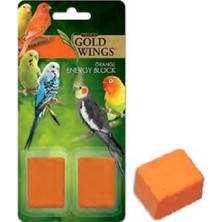 Burada Bulabilirsin Gold Wings Premium Enerji Bloğu Portakallı 10'lu Kuş Yemi