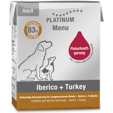 Burada Bulabilirsin Platinum Iberico ve Hindili Yaş Köpek Maması 375 gr