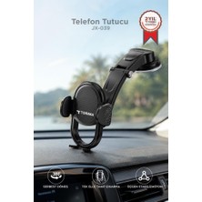 Torima Telefon Tutucu Araç İçi Oto Aksesuarları JX039 Siyah