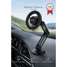 Torima Telefon Tutucu Manyetik Çok Amaçlı Araç İçi Oto Aksesuarları JX052 Siyah