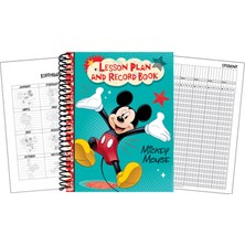Myg Plus (Mickey Mouse) - Eureka Mickey 40 Week Lesson Plan And Record Book, Measures 22CM x 28CM