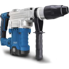 Myg Plus Scheppach DH1600MAX 2'si 1 Arada Darbeli Matkap, Darbeli Matkap, Keski, 1600 W Güç, 10 Joule Darbe Gücü ve 3800 Bpm, Sds-Max Germe Sistemi, Çanta, Sivri Keski, Yassı Keski ve LED Işık Dahil
