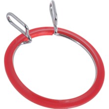 Myg Plus Nurge Üstün Kalite, Metal Yaylı Gergi Nakış Çemberleri, Çapraz Dikiş Kancası, Darning Hoops, Nakış Gergi Kulübesi (Kırmızı, Küçük)