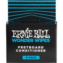Myg Plus Ernıe Ball Wonder Wipes Fretboard Conditioner 6lı Paket Klavye Bakım