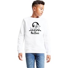 Myg Plus Tshirthane The Nightmare Oogie Boogie Beyaz Çocuk 2ip Sweatshirt P23177S3405, 7-10 Yaş