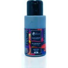 Myg Plus Akrilik Multisurface Boya 50ML (Metalik Gri, 50 Mililitre)