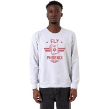 Myg Plus Tshirthane Top Gun Maverick Fly Like A Phoenix Karmelanj Erkek 2ip Sweatshirt P19951S2751, Xs