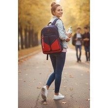 Myg Plus Byhakan 2090 Okul Çantası Sırt Çanta Günlük Gezi Spor Seyahat Tatil Lacivert