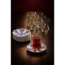 Acar Dem 6 Kişilik Çay Seti - 130 ml