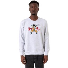 Myg Plus Tshirthane Dragon Ball Z Anime Angry Goku Karmelanj Erkek 2ip Sweatshirt P18554S9848, Xs
