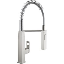 Myg Plus Grohe Eviye Bataryası Spiralli 2 Fonk Prof. Cube S.STEEL-31395DC0