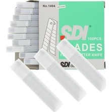 Myg Plus Esmo Sdi 1404 Maket Bıçağı Yedeği Geniş 100 Lü (1 Paket 100 Adet) Karışık 1960.03167