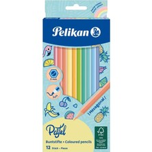 Myg Plus Pelikan Pastel Renkler 12LI Kuru Boya
