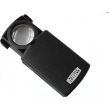 MiraLive Nikula-Taşınabilir 30X 21MM Çekme Tipi Işıklı Büyüteç,mini Cep Büyüteç