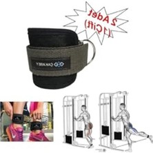 Myg Plus Haki Renkli Ankle Straps Bilek Ağırlık Kemeri ve Cable Kickback