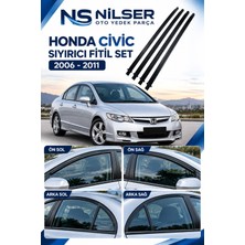 Ns Nilser Auto Parts Honda Civic Sıyırıcı Fitil Fd6 Kasa 4 Kapı Set 2006-2011