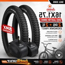 Myg Plus Bmx Bisiklet Dış Lastik ve Iç Lastik Takımı, 2 Adet