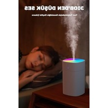 Myg Plus Işıklı Ortam Nemlendirici, 400 Ml, Buhar Makinesi ve Aroma Difüzörü