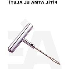 Myg Plus 5 Adet Metal Lastik Tamir Seti, Fitil Atma Aleti Dahil