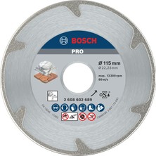 Myg Plus Bosch Professional Accessories Best Serisi Mermer Için Elmas Kesme Diski 115 mm