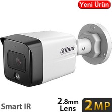 Dahua IPC-HFW1230TC1-SA 2 Mp 2.8 mm Poe Sesli Ir Gece Görüşlü Bullet Ip Kamera
