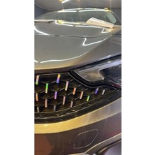 Myg Plus Hologram Ön Panjur Sticker Seti