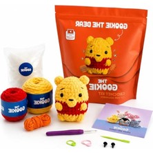 Myg Plus Amigurumi Ayı Örgü Seti, El Yapımı Oyuncaklar Için