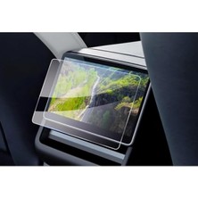 Myg Plus 2025 2026 Model Tesla Model Y Için 8 Inç Dokunmatik Ekran Koruyucu 9h Nano