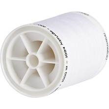 Myg Plus 1000 M Beyaz Polyester Dikiş Ipliği, Dayanıklı ve Uzun Süreli Kullanım