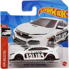 Myg Plus Tekli Honda Civic Type R Modeli, Hot Wheels 1:64 Ölçekli Koleksiyon