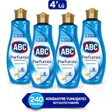Abc Parfumia Büyüleyici Yasemin Konsantre Yumuşatıcı 1440 ml 4'lü Seti