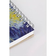Myg Plus Van Gogh Temalı A5 Eskiz Defteri, 100 Sayfa Çizgisiz