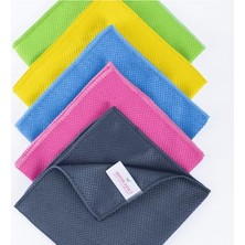 Myg Plus Karışık Renklerde 40X40 cm Mikrofiber Temizlik Bezi, 5 Adet