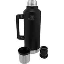 Myg Plus Vakumlu Çelik Termos - Mat Siyah, 2.3 Litre, 48 Saat Isı Koruma