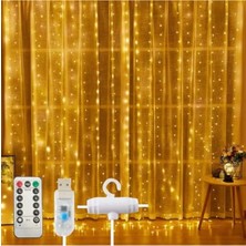 Myg Plus Kumandalı LED Perde - 3x3 Metre, Animasyonlu