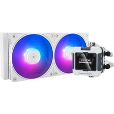 Myg Plus Thermalright Frozen Warframe 240 White Argb 240MM Intel-Amd Uyumlu Beyaz Işlemci Sıvı Soğutucu
