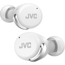 Myg Plus Jvc HA-Z330T-W - Kompakt Gerçek Kablosuz Kulaklık, Aktif Gürültü Önleme, Düşük Ağırlık, Şık Tasarım, Bt 5.2, (Ipx4), 21 Saat Çalma Süresi, Oyunlar Için Düşük Gecikme Modu, (Beyaz), Kulak Içi