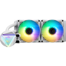 Myg Plus Msı Mag Coreliquid 240R V2 Beyaz (Aıo Cpu Sıvı Soğutucu, 240 Radyatör, Radyatör Pompası Tasarımı, 2 x 120 mm Argb Fanlar, Intel 1151/1200/2066/1700, Amd Am4/am2/am3/fm2)