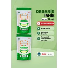 Soul Kitchen Organik Ürünler Organik İrmik Bebek Beslenmesine Uygun 2'li Set 2x400 g