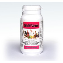 MULTİVERM Yumurta verimini Artırıcı - Gelişim için Tavuk Civciv Kaz Keklik Muhabbet Kuşu Kanarya Güvercin Multivitamin Vitamin